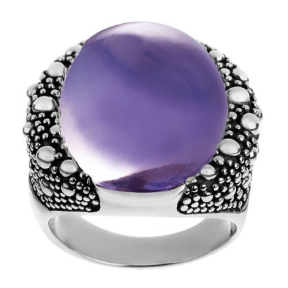 Michael Dawkins Starry Night Amethyst Ring